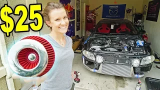 $25 Air Intake Mod **ANYONE CAN DO**