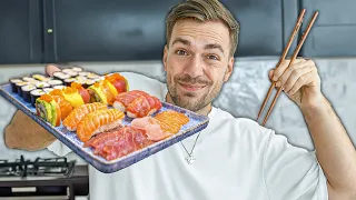 Ich mache zum 1. Mal Sushi 🤤🍣 (hammer lecker)