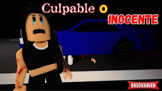 CULPABLE O INOCENTE - Parte 1 | Mini Pelicula| Brookhaven rp🏡historias de roblox