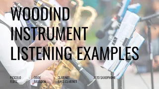 Woodwind Listening Examples