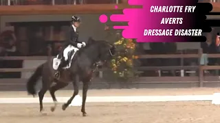 Olympian Charlotte Fry Averts Disaster In The Big Tour Dresage Grand Prix CDI In LIer