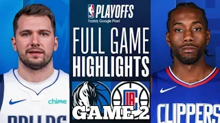 Los Angeles Clippers vs Dallas Mavericks Full Game Highlights | NBA LIVE TODAY