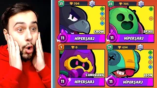 BÜTÜN HİPERŞARJLARI SATIN ALDIM 😎 - BRAWL STARS