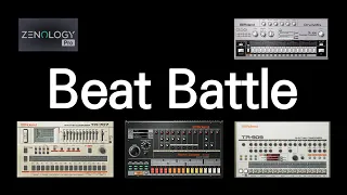 Beat Battle - Roland TR-606, TR-707, TR-808, TR-909 (Roland ZENOLOGY Drums)