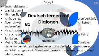 Dialoge B1  | Deutsch lernen durch hören | 6 |