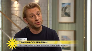 Träning bra för hjärnan – hormon som frigörs kan skydda mot alzheimer - Nyhetsmorgon (TV4)