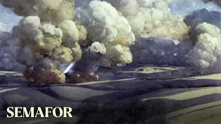 Life during the Russian offensive, animated with AI