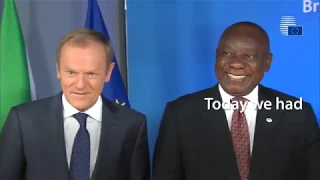 President Tusk on the EU-South Africa Summit