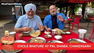 Chole Bhature at Pal Dhaba, Chandigarh | #RoadTrippinwithRocky | D02V01