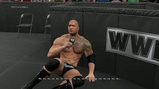 WWE 2K15 (PS4) Hustle, Loyalty, Disrespect Showcase Part 17: Royal Rumble 2013 The Rock vs CM Punk