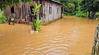 SITUAÇÃO DE ALERTA! ENCHENTE NA FAZENDA 😰