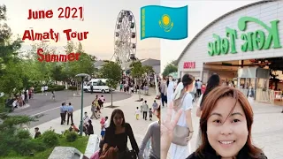 Almaty City Tour 🇰🇿  KOK TOBE~ Popular Tourist Attraction  |vlog de facto 🌺