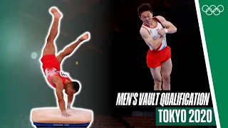 Full Men's Vault #Tokyo2020 Qualifications - Subdivision  3 | Artistic Gymnastics