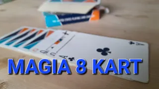 Magia 8 kart,super sztuczka karciana z wytłumaczeniem