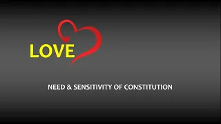 LOVE-KNOWING NEED & SENSITIVITY OF CONSTITUTION PART-2 BY DR. AMIT GOHEL - HAPPHY GUJARAT