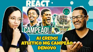 ATLÉTICO-MG CAMPEÃO DA COPA DO BRASIL! | Paródia Coração na Cama - Hugo e Guilherme - REACT EM CASAL