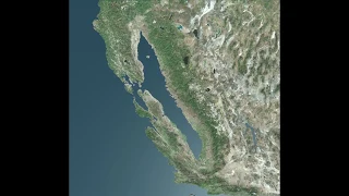 California Island Simulation, Sea Level Rise