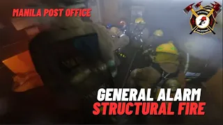 General Alarm Structural Fire @Post Office Manila | May 22, 2023 | Iverson Fire Volunteer
