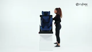 How to Remove the Linear Side-impact Protection (L.S.P.) I Solution G i-Fix Car Seat I CYBEX