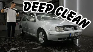 Deep Cleaning A Filthy VW Golf 4 - Car Detailing