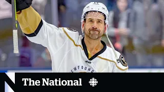 #TheMoment a 47-year-old made a surprise return to pro-hockey