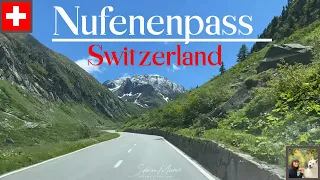 The best pass road trips in Switzerland - Nufenenpass 4K