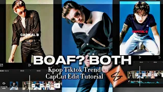 "BOAF" Kpop Tiktok Trend CapCut Edit Tutorial || #taekookedit