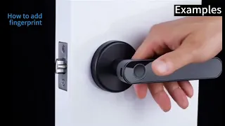 The installation and operation of smart door lock