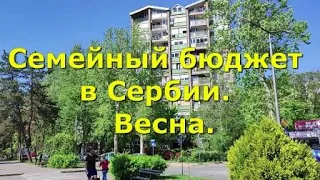 Семейный бюджет в Сербии. Весна.