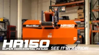 HR150 Horizontal Resaw in Action | Wood-Mizer
