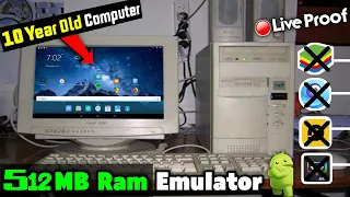 World Fastest & Lightest Android Emulator For 512MB RAM PC's