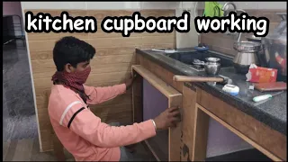 KITCHEN WORK PROCESSING WATCH FULL VIDEO #woodworking #carpentry #interiordesign #tamilan #tamilan