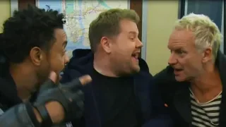 James Corden's Subway Karaoke FAIL At 2018 Grammy Awards