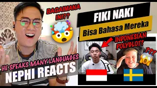 FIKI NAKI - Mereka SHOCK Dia Bisa Bahasa Mereka Sebagus Ini !!! - Ome.TV Internasional | REACTION