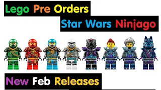 New Lego Pre Orders | New Minifigures And Lego Set Releases | Star Wars And Ninjago