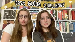 3 SŁOWA CHALLENGE Z @zaksiazkowane8428 😊