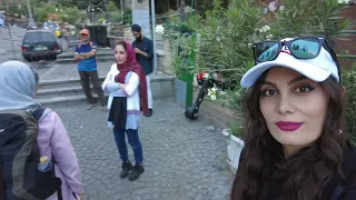A Short Tour To Darband Mountain With A Group of Vegans | Iran | Tehran