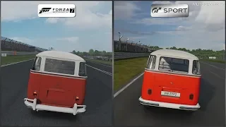 Forza Motorsport 7 vs Gran Turismo Sport - Volkswagen Type 2 at Brands Hatch Indy