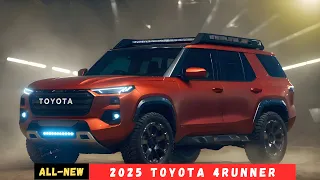 2025 Toyota 4Runner Details Updated - Engine Upgraded!