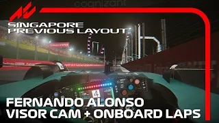 The Most Advanced F1 Car Mod in Assetto Corsa | Singapore Grand Prix | #assettocorsa