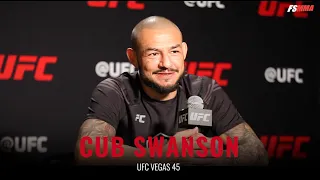 Cub Swanson UFC Vegas 45 post-fight interview