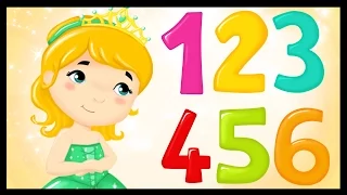 La chanson des chiffres - Apprendre les chiffres avec les princesses