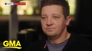 Jeremy Renner says he refuses to be 'haunted' by memory of snowplow accident | GMA