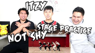 ITZY "Not Shy" Stage Practice | REACTION