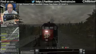 MattPlaysTV - Train Simulator - Donner Pass Redux, SP SD40T-2