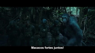 Planeta dos Macacos: A Guerra (2017) - Teaser Trailer 2 Legendado