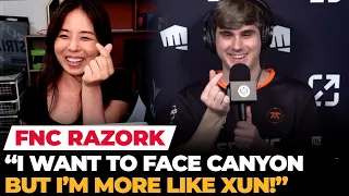 Razork "I want to face Canyon and Oner at MSI 2024!" | Ashley Kang