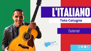 L'Italiano - Toto Cotugno - Chords Guitar