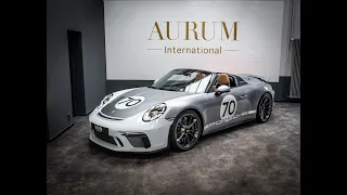 2020 Porsche 911 Speedster Heritage Design Package Walkaround by AURUM International in 4k