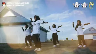 Senam Kreasi Jingle Pemilu Tahun 2024